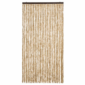 Insektsgardin beige 100x200 cm chenille