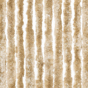 Insektsgardin beige 100x200 cm chenille