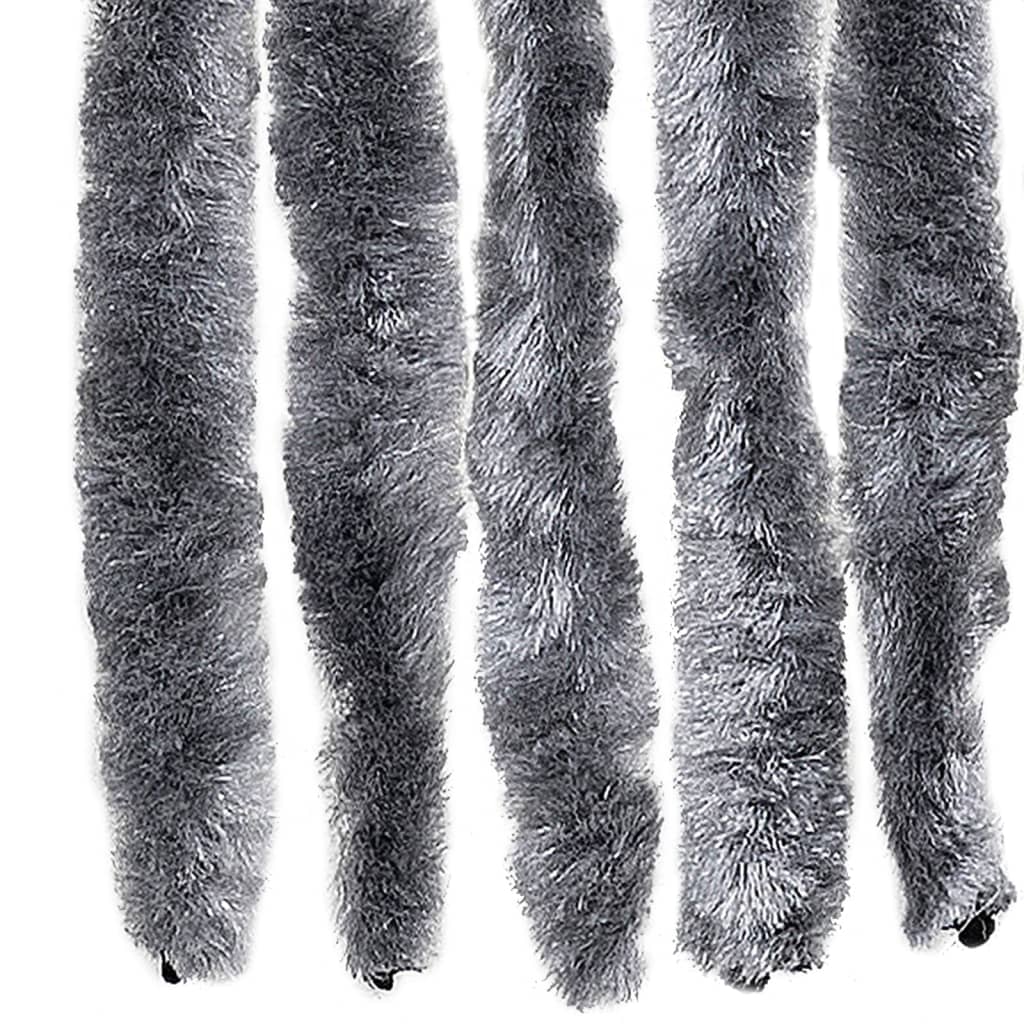 Insektsgardin silver 100x230 cm chenille