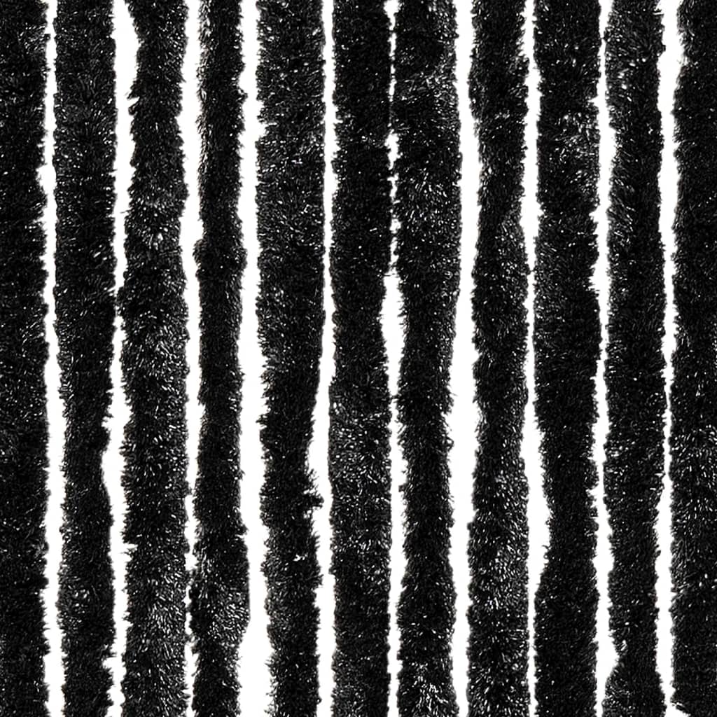 Insektsgardin antracit 100x200 cm chenille