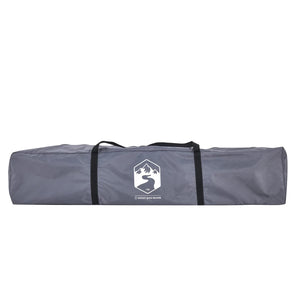 Kupoltält 3 personer grå och orange snabbrest