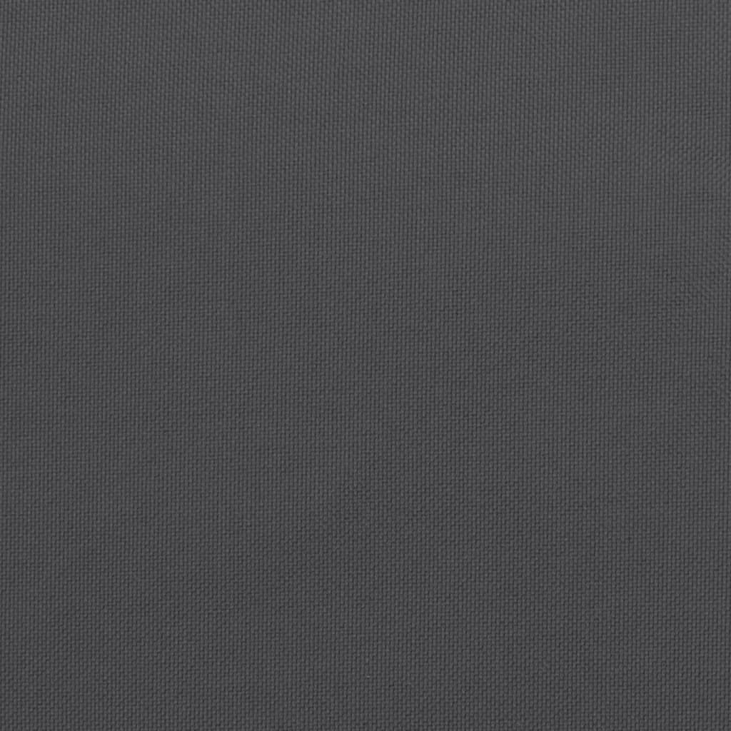 Loungegrupp för trädgården 5 delar med dynor vit massiv furu