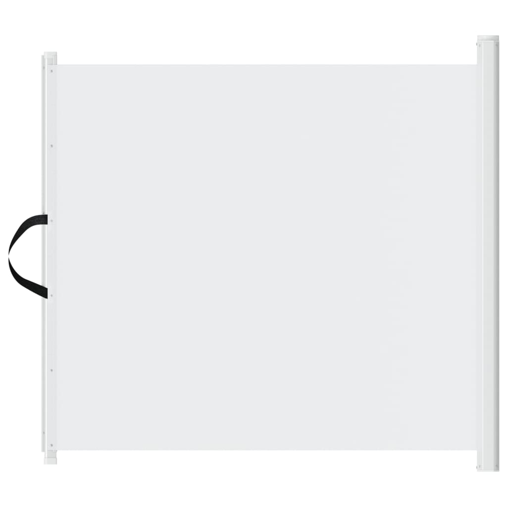 Infällbar husdjursgrind vit 82,5x125 cm