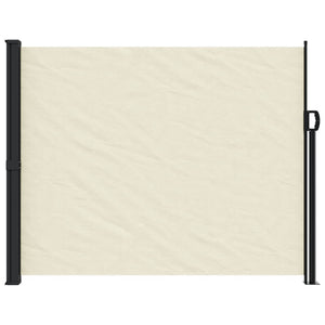 Indragbar sidomarkis gräddvit 160x300 cm