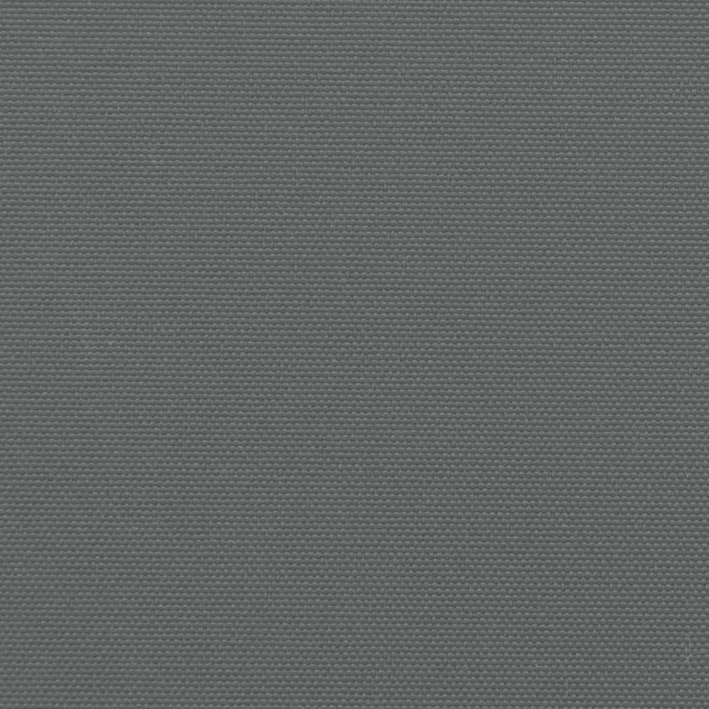 Utdragbar sidomarkis antracit 140x500 cm