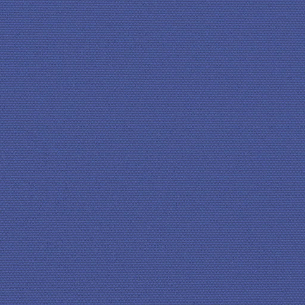 Infällbar sidomarkis blå 140x600 cm