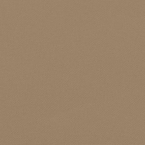 Infällbar sidomarkis taupe 100x600 cm