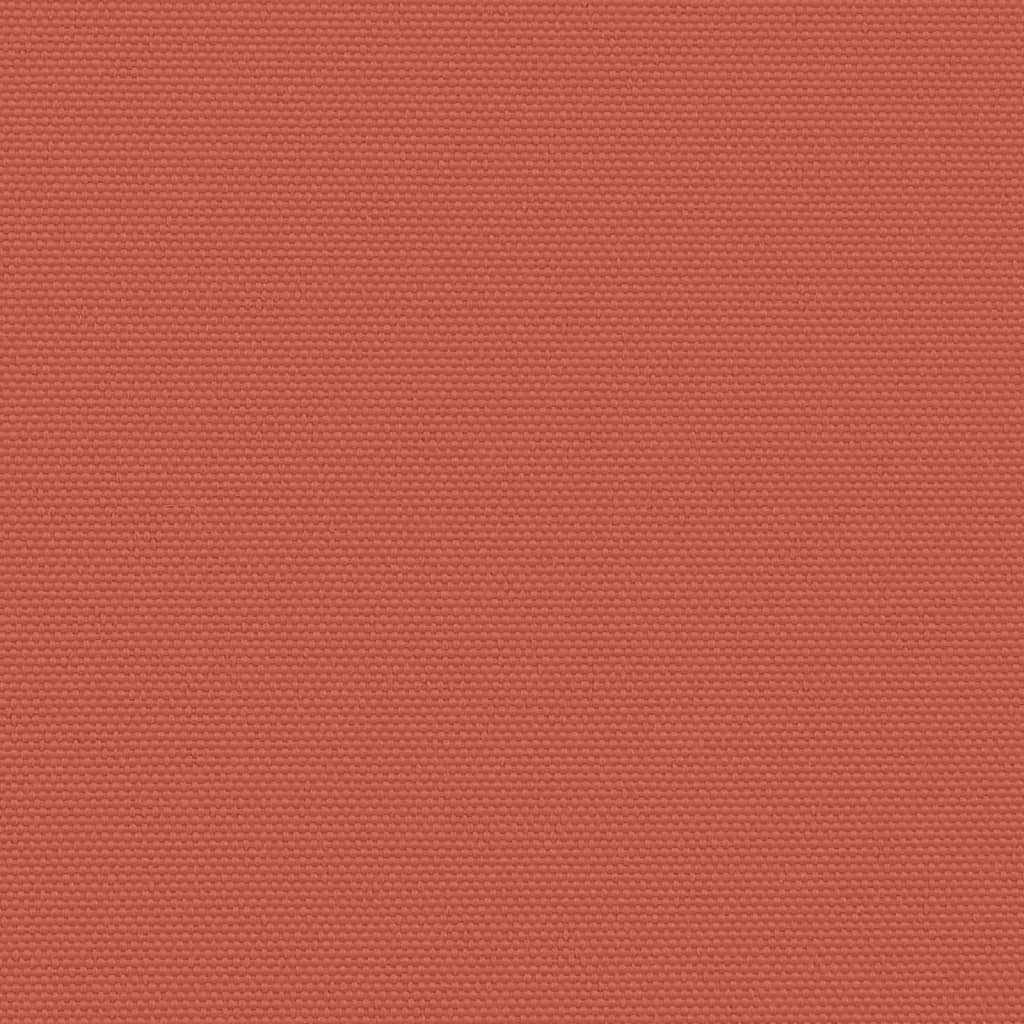 Infällbar sidomarkis terrakotta 120x600 cm