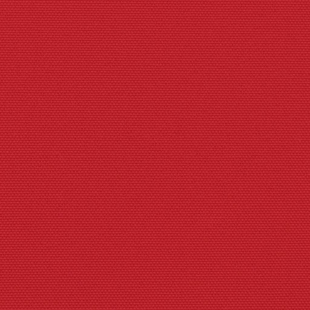 Infällbar sidomarkis 180x600 cm röd