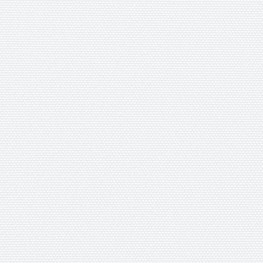 Infällbar sidomarkis vit 200x600 cm