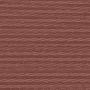 Infällbar sidomarkis brun 140x1000 cm