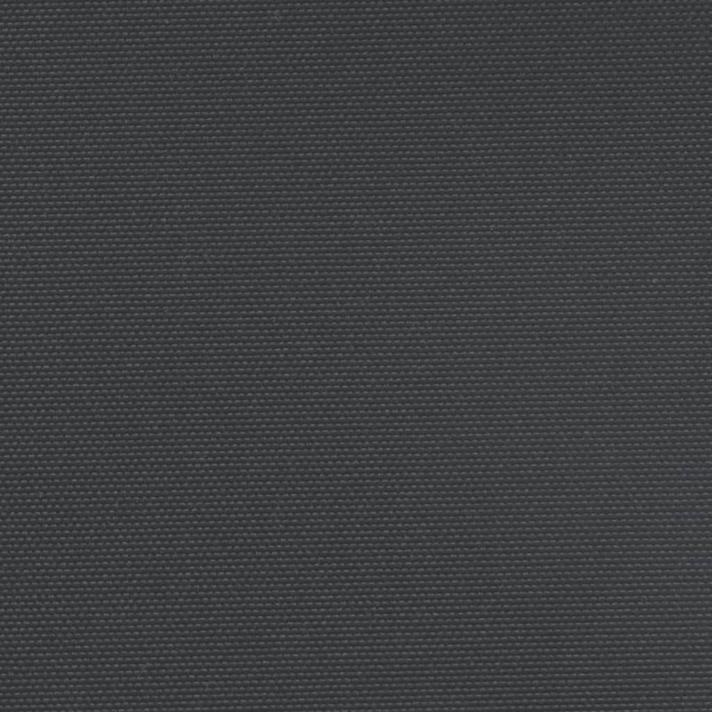 Indragbar sidomarkis svart 120x1200 cm