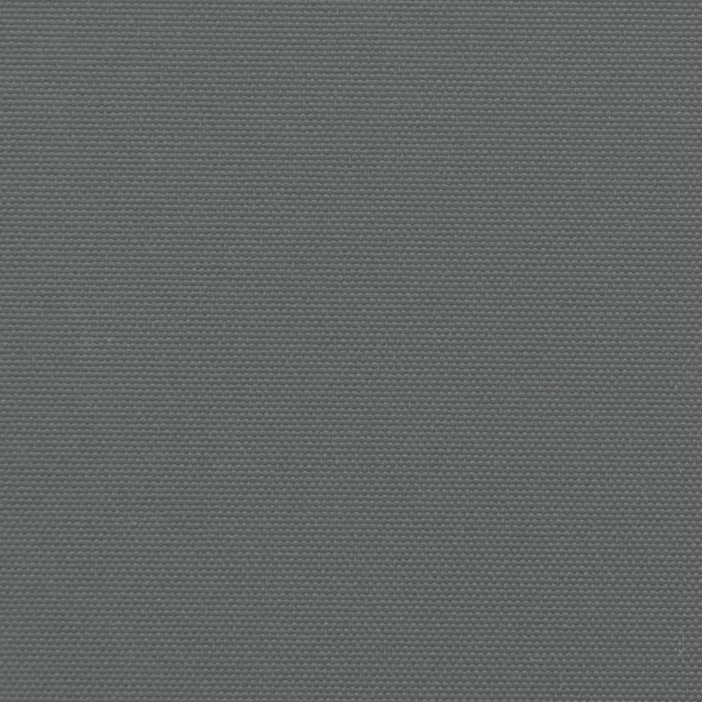 Infällbar sidomarkis antracit 160x1200 cm