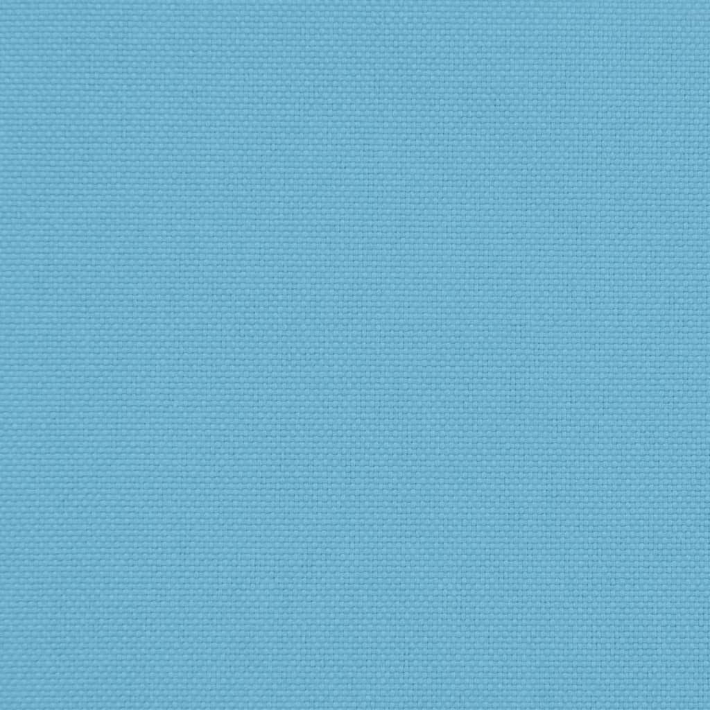 Trädgårdsparasoll med stålstång blå 248x248x248 cm