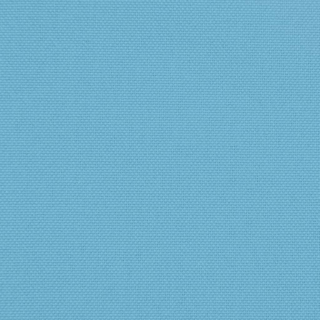 Trädgårdsparasoll med stålstång blå 300x200x250 cm