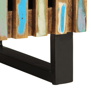 Sängbord 40x34x46 cm massivt återvunnet trä