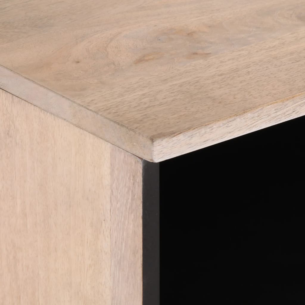 Tv-bänk 100x34x46 cm massivt mangoträ