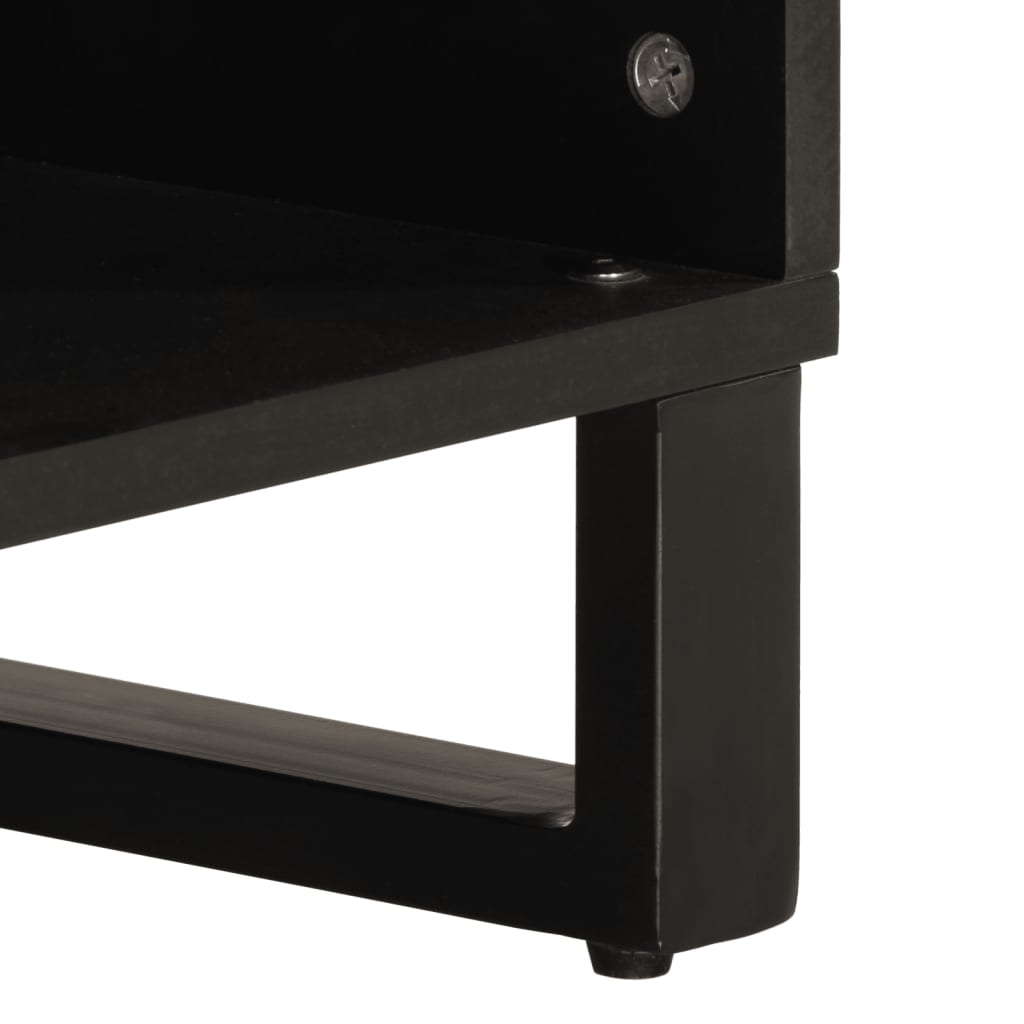 Tv-bänk 100x34x46 cm massivt mangoträ