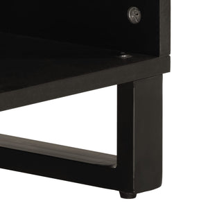 Tv-bänk 100x34x46 cm massivt mangoträ