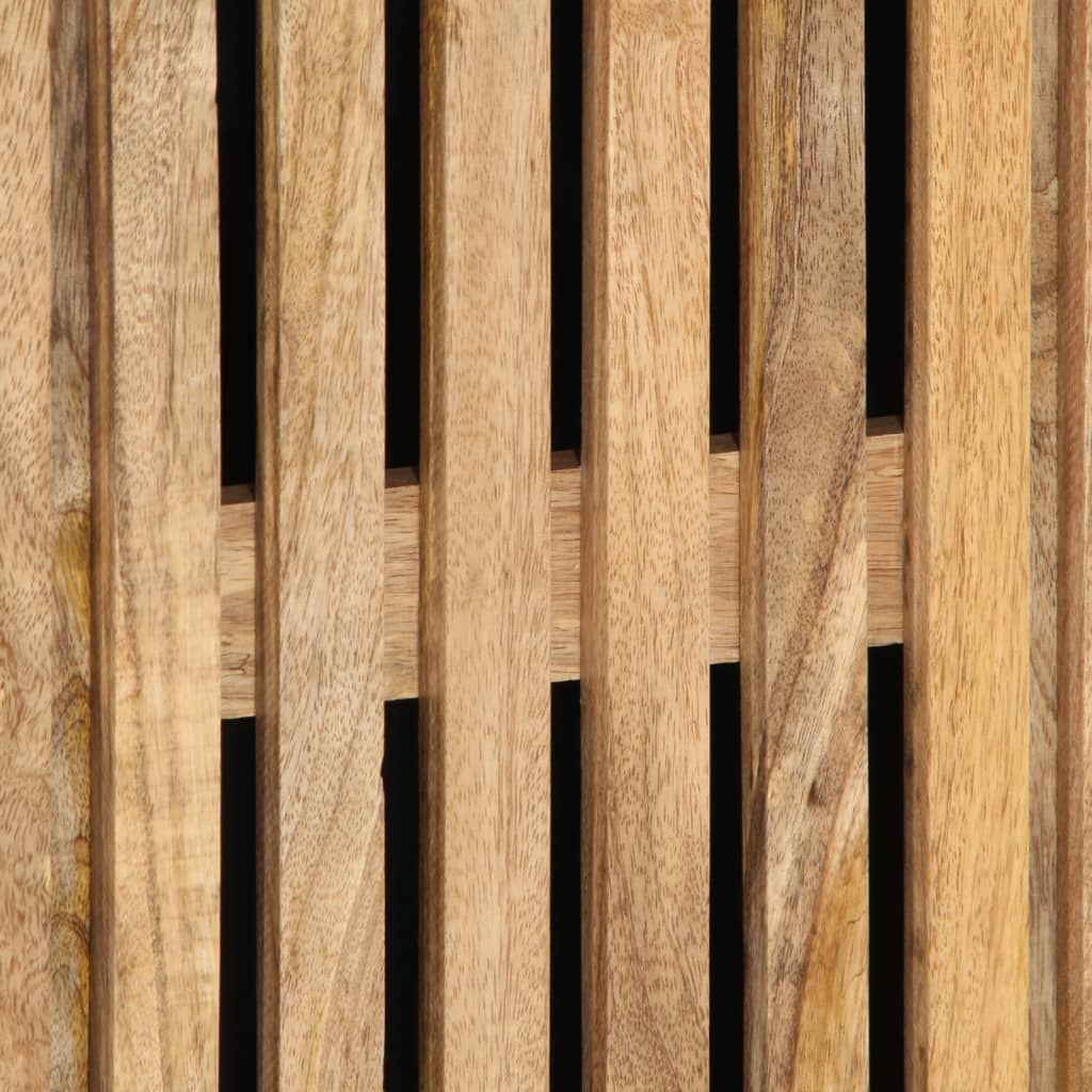 Högskåp 60x34x100 cm massivt grovt mangoträ