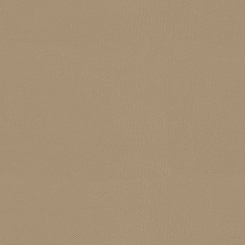 Paviljong med nätväggar taupe 4x3 m stål