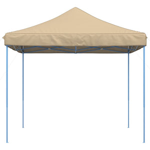 Pop-Up hopfällbart partytält 292x292x315 cm beige