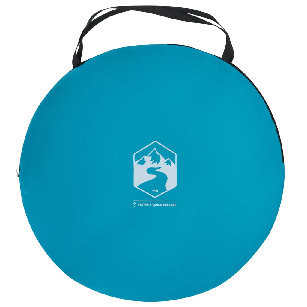 Ombytestält blå pop-up vattentät