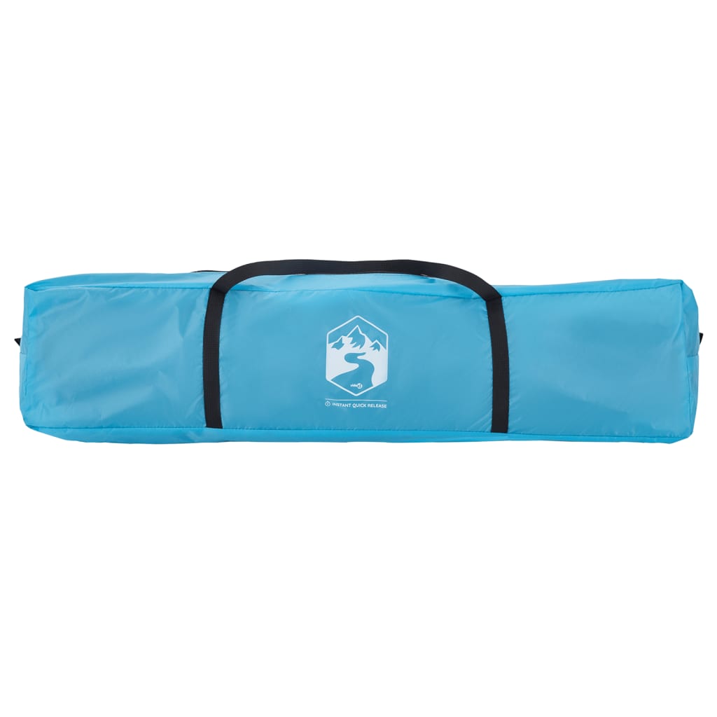 Kupoltält 5 personer blå snabbrest