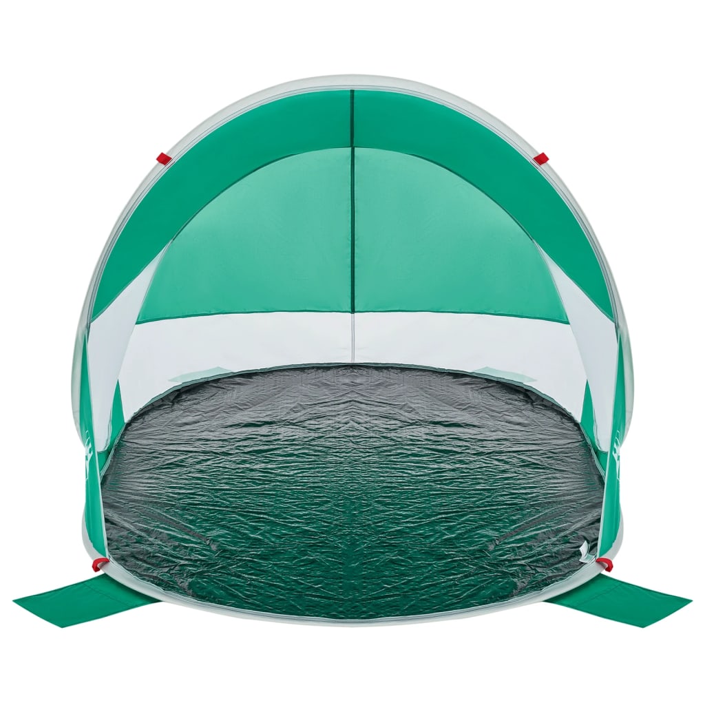 Strandtält havsgrön pop-up vattentät