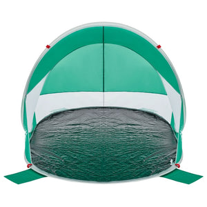 Strandtält havsgrön pop-up vattentät