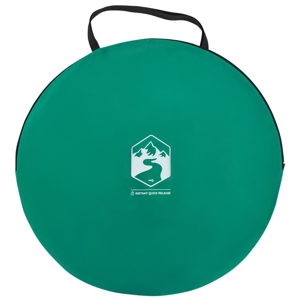 Strandtält havsgrön pop-up vattentät
