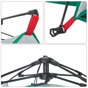 Strandtält havsgrön snabbrest vattentätt