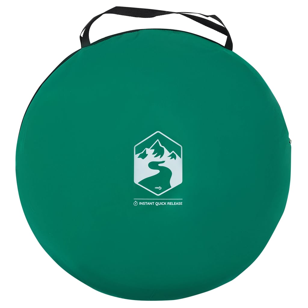 Strandtält havsgrön pop-up vattentät