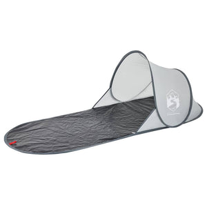 Strandtält grå pop-up vattentät