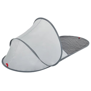 Strandtält grå pop-up vattentät