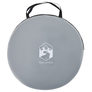 Strandtält grå pop-up vattentät