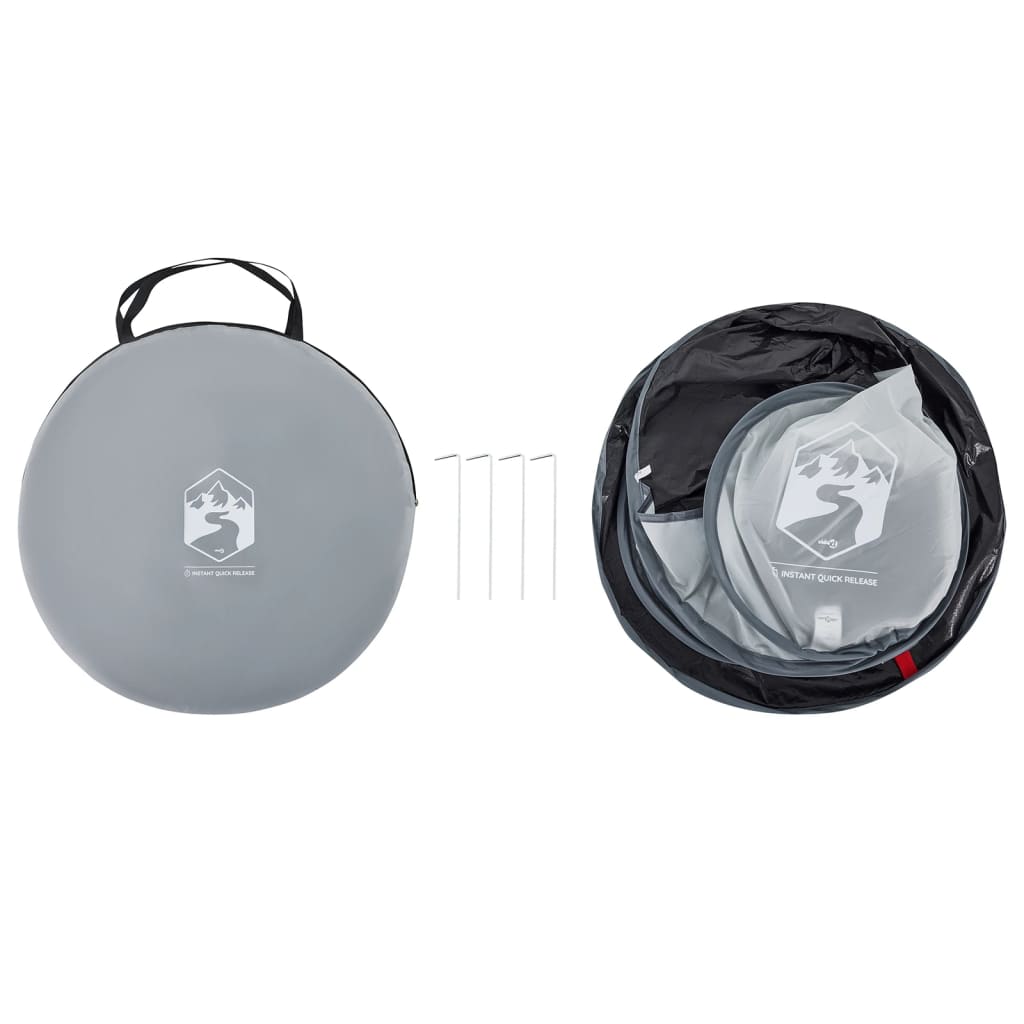 Strandtält grå pop-up vattentät