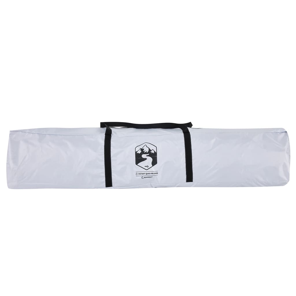 Campingtält 5 personer vit mörkläggningstyg snabbrest