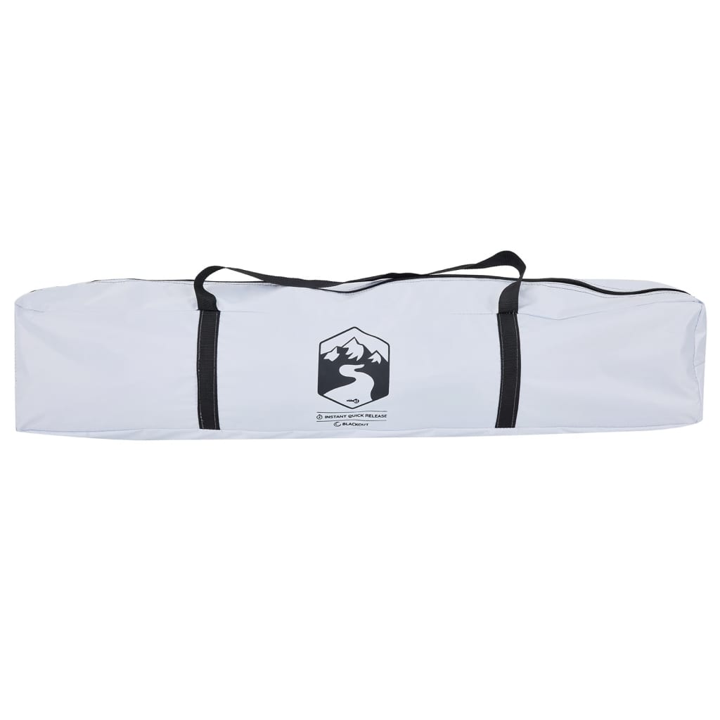 Kupoltält 3 personer vit mörkläggningstyg snabbrest