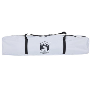 Kupoltält 3 personer vit mörkläggningstyg snabbrest