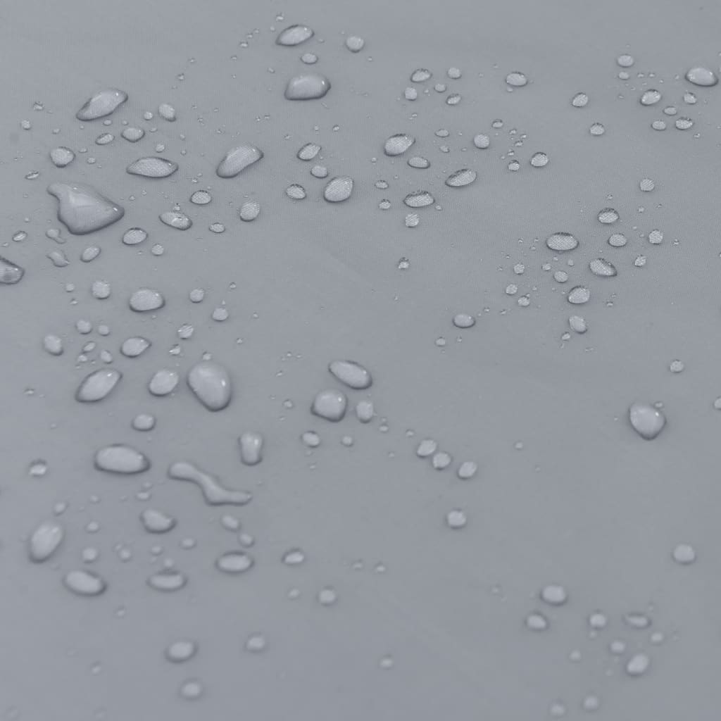 Picknickfilt med markpinnar grå och orange 205x155 cm