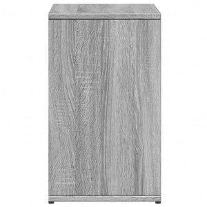 Sidobord 2 st grå sonoma 50x30x50 cm konstruerat trä