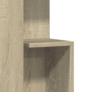 Sidobord sonoma-ek 35x35x60 cm konstruerat trä