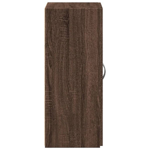 Dokumentskåp brun ek 60x32x77,5 cm konstruerat trä