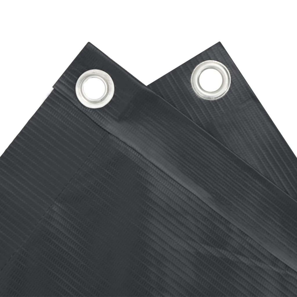 Insynsskydd för balkong antracit 400x90 cm PVC