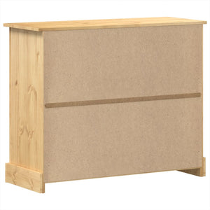 Byrå Corona 110x43x91 cm massiv furu