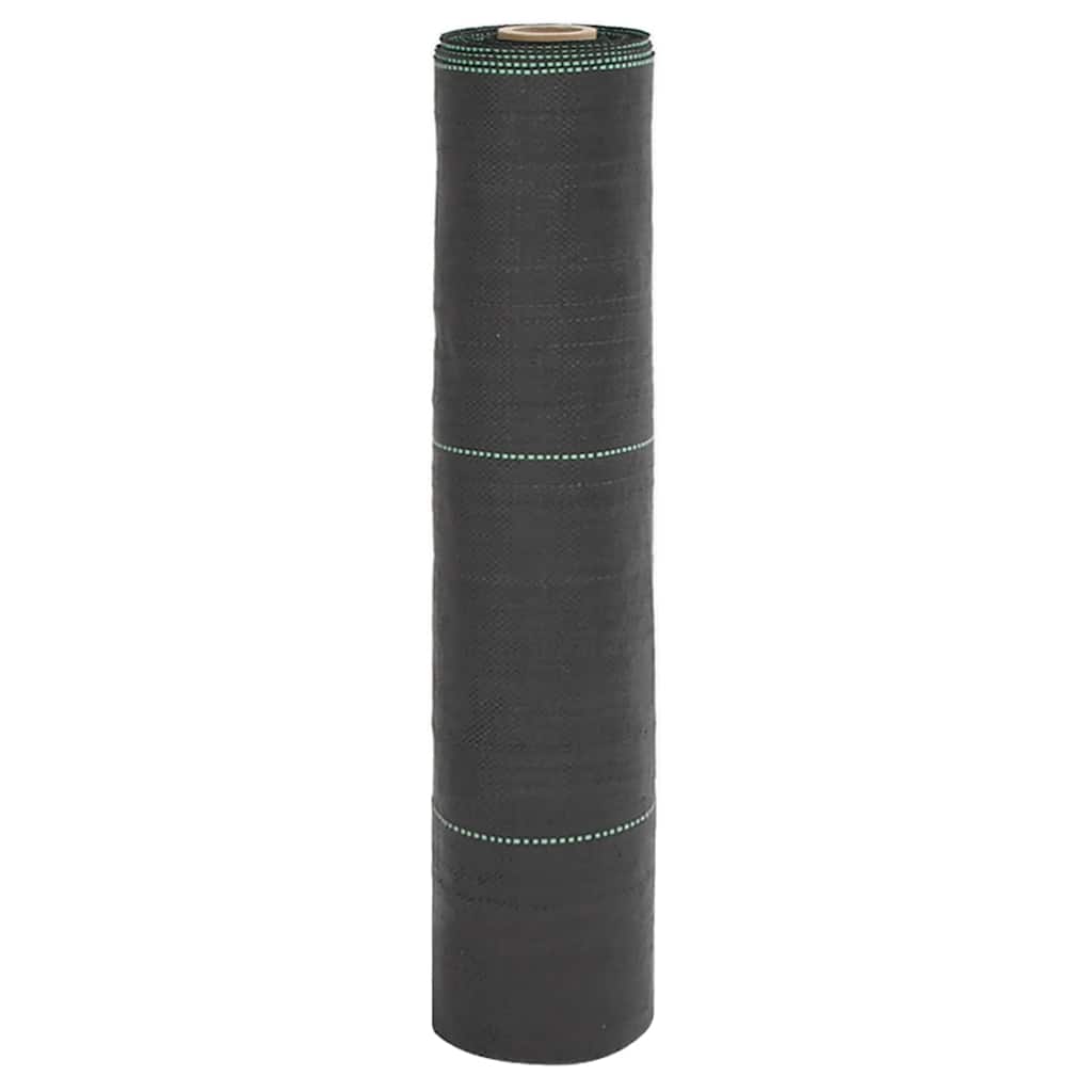 Ogräsmatta svart 0,5x150 m PP