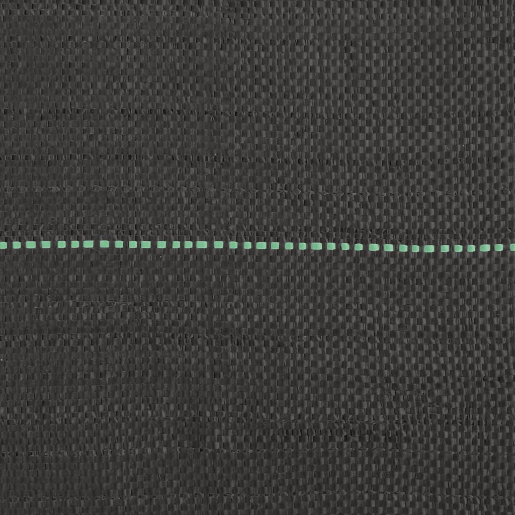 Ogräsmatta svart 1,5x10 m PP