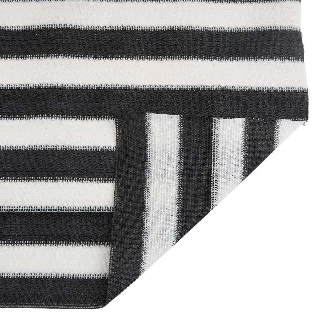 Insynsskyddsnät antracit och vit 1,2x50 m HDPE 75 g/m²