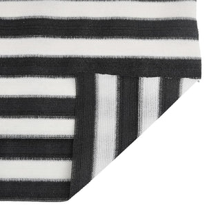 Insynsskyddsnät antracit och vit 2x10 m HDPE 75 g/m²